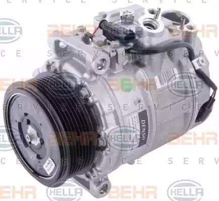 HELLA 8FK 351 322-411 - Compressore, Climatizzatore autozon.pro