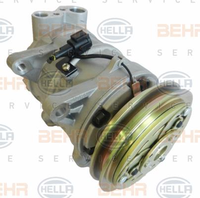 HELLA 8FK 351 322-691 - Compressore, Climatizzatore autozon.pro