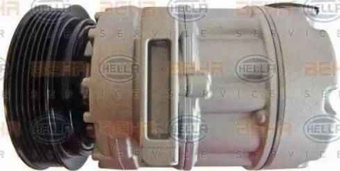 HELLA 8FK 351 322-651 - Compressore, Climatizzatore autozon.pro