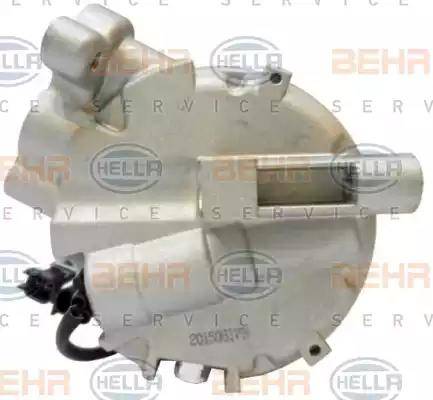 HELLA 8FK 351 322-821 - Compressore, Climatizzatore autozon.pro