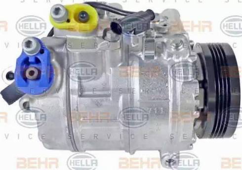 HELLA 8FK 351 322-251 - Compressore, Climatizzatore autozon.pro