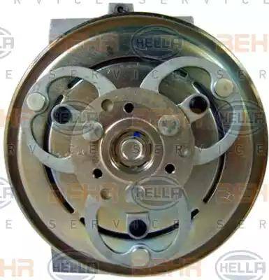 HELLA 8FK 351 322-201 - Compressore, Climatizzatore autozon.pro