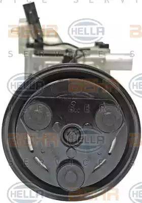 HELLA 8FK 351 273-081 - Compressore, Climatizzatore autozon.pro