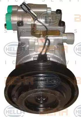 HELLA 8FK 351 273-151 - Compressore, Climatizzatore autozon.pro