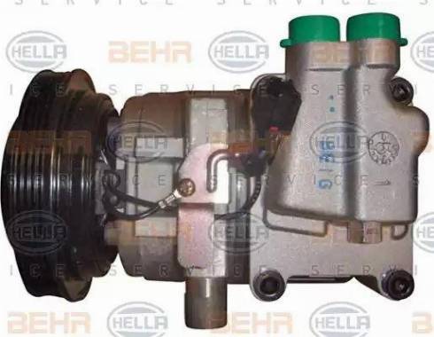 HELLA 8FK 351 273-151 - Compressore, Climatizzatore autozon.pro