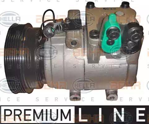 HELLA 8FK 351 273-111 - Compressore, Climatizzatore autozon.pro