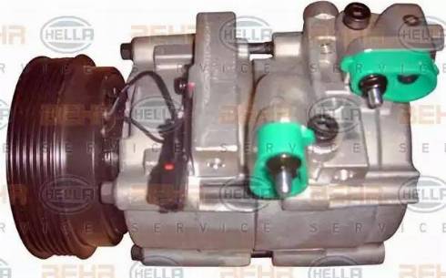 HELLA 8FK 351 273-131 - Compressore, Climatizzatore autozon.pro