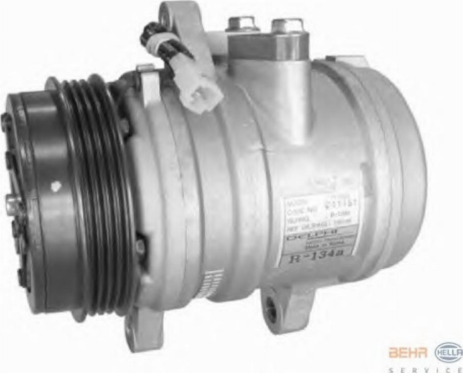 HELLA 8FK351273391 - Compressore, Climatizzatore autozon.pro