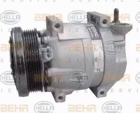 HELLA 8FK 351 273-351 - Compressore, Climatizzatore autozon.pro