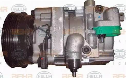 HELLA 8FK 351 273-241 - Compressore, Climatizzatore autozon.pro