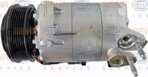 HELLA 8FK 351 272-191 - Compressore, Climatizzatore autozon.pro