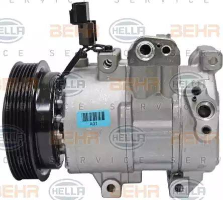 HELLA 8FK 351 272-101 - Compressore, Climatizzatore autozon.pro