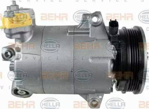 HELLA 8FK 351 272-351 - Compressore, Climatizzatore autozon.pro