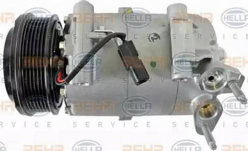 HELLA 8FK 351 272-201 - Compressore, Climatizzatore autozon.pro