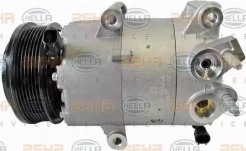 HELLA 8FK 351 272-211 - Compressore, Climatizzatore autozon.pro