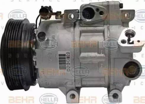 HELLA 8FK 351 272-231 - Compressore, Climatizzatore autozon.pro