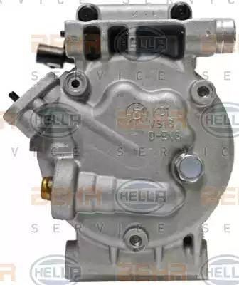 HELLA 8FK 351 272-231 - Compressore, Climatizzatore autozon.pro