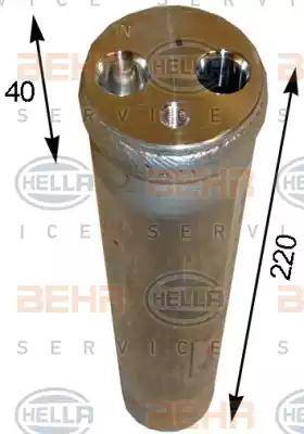 HELLA 8FT 351 193-151 - Essiccatore, Climatizzatore autozon.pro