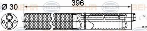 HELLA 8FT 351 200-164 - Essiccatore, Climatizzatore autozon.pro