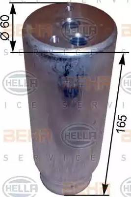 HELLA 8FT 351 200-311 - Essiccatore, Climatizzatore autozon.pro