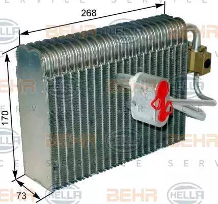 HELLA 8FV 351 330-591 - Evaporatore, Climatizzatore autozon.pro