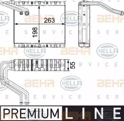 HELLA 8FV 351 330-511 - Evaporatore, Climatizzatore autozon.pro