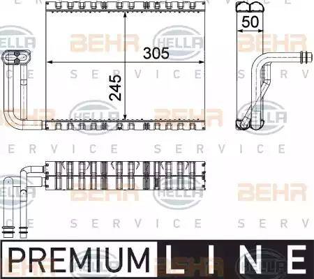 HELLA 8FV 351 330-661 - Evaporatore, Climatizzatore autozon.pro