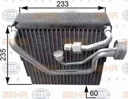 HELLA 8FV 351 210-651 - Evaporatore, Climatizzatore autozon.pro