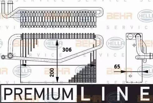 HELLA 8FV 351 211-371 - Evaporatore, Climatizzatore autozon.pro