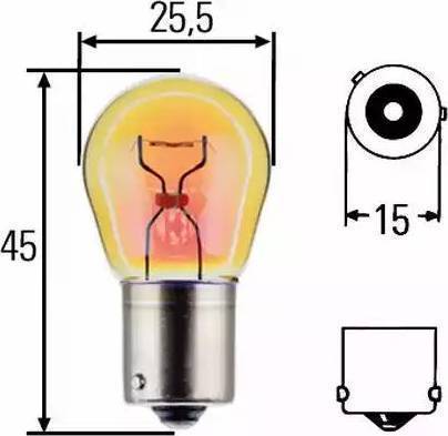 HELLA 8GA 006 841-801 - Lampadina, Indicatore direzione autozon.pro