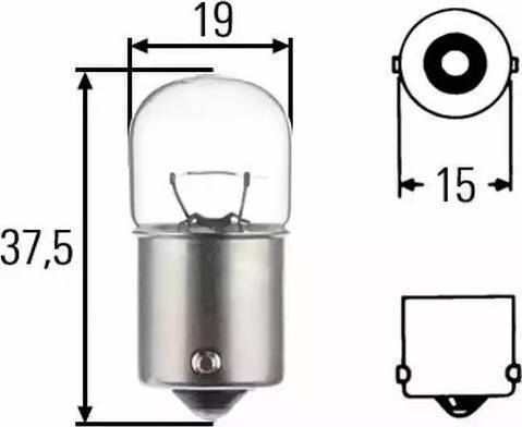 HELLA 8GA 002 071-258 - Lampadina, Luce stop / Luce posteriore autozon.pro