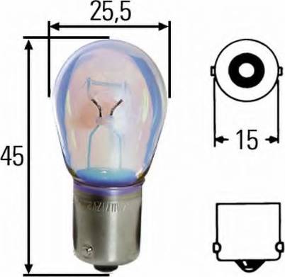 HELLA 8GA 002 073-244 - Lampadina autozon.pro