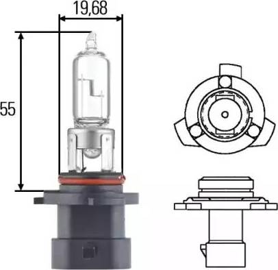 HELLA 8GH 005 635-161 - Lampadina, Faro di profondità autozon.pro