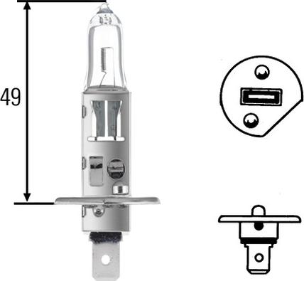 HELLA 8GH 002 089-501 - Lampadina autozon.pro