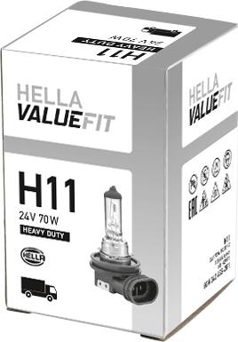 HELLA 8GH 242 632-281 - Lampadina, Fendinebbia autozon.pro