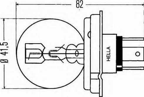 HELLA 8GJ 002 088-481 - Lampadina, Faro principale autozon.pro