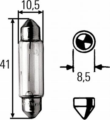 HELLA 8GM 002 091-131 - Lampadina, Indicatore direzione autozon.pro