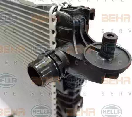 HELLA 8MK 376 990-031 - Radiatore, Raffreddamento motore autozon.pro