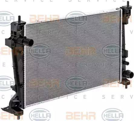 HELLA 8MK 376 900-034 - Radiatore, Raffreddamento motore autozon.pro