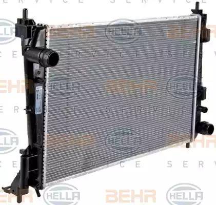 HELLA 8MK 376 754-451 - Radiatore, Raffreddamento motore autozon.pro