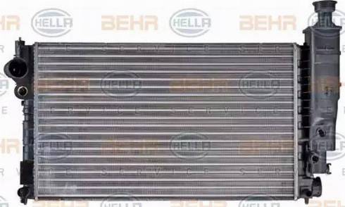 HELLA 8MK 376 708-681 - Radiatore, Raffreddamento motore autozon.pro