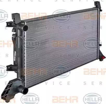 HELLA 8MK 376 719-701 - Radiatore, Raffreddamento motore autozon.pro