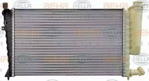 HELLA 8MK 376 710-261 - Radiatore, Raffreddamento motore autozon.pro