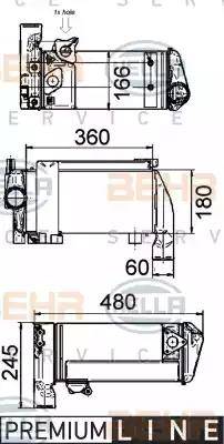 HELLA 8MO 376 765-501 - Radiatore olio, Retarder autozon.pro