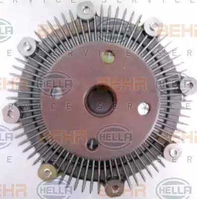 HELLA 8MV 376 791-111 - Giunto di collegamento, Ventilatore radiatore autozon.pro