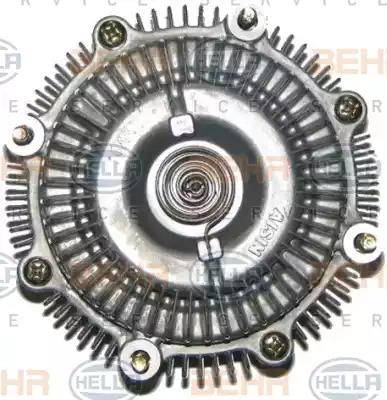 HELLA 8MV 376 791-321 - Giunto di collegamento, Ventilatore radiatore autozon.pro