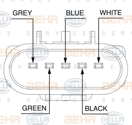 HELLA 8MV 376 758-301 - Ventola, Raffreddamento motore autozon.pro