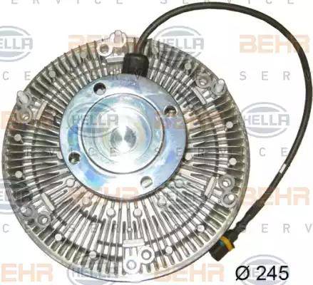 HELLA 8MV 376 757-661 - Giunto di collegamento, Ventilatore radiatore autozon.pro