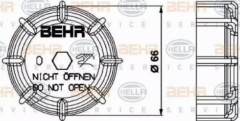 HELLA 8MY 376 737-031 - Tappo, serbatoio refrigerante autozon.pro