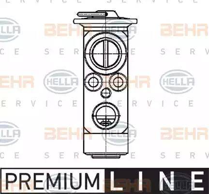 HELLA 8UW 351 239-401 - Valvola ad espansione, Climatizzatore autozon.pro